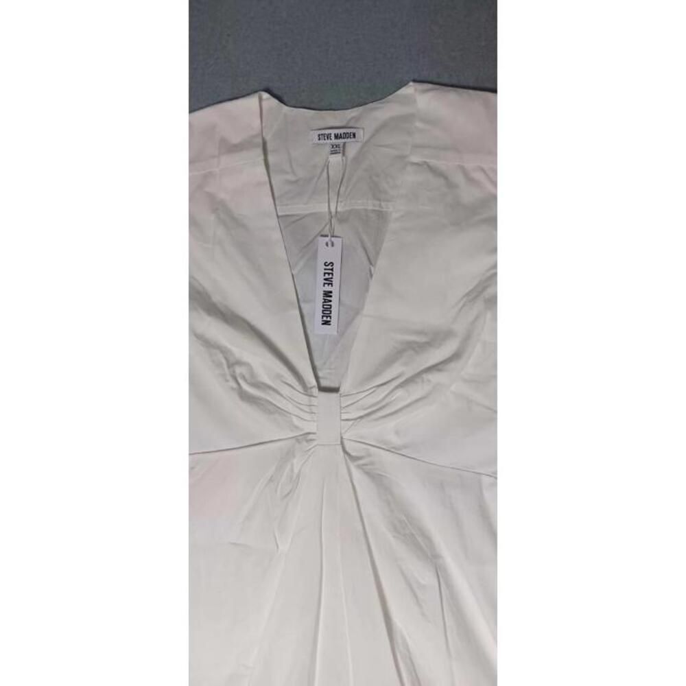NWT! Steve Madden Dress Womens Size XXL White Flowy Cottagecore Homestead - Picture 3 of 12